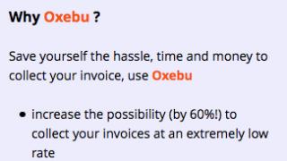 OXEBU invoice collection